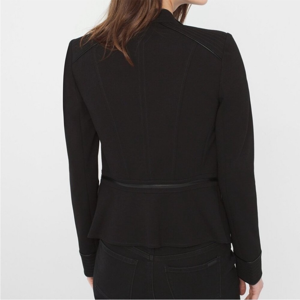 White House black market Ponte Military style blazer jacket - Picture 4 of 14
